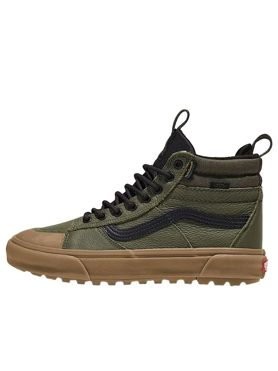 Vans Sk8-Hi Waterproof MTE 'Grape Leaf Green Gum' — изображение 1 из 4, зеленый/коричневый