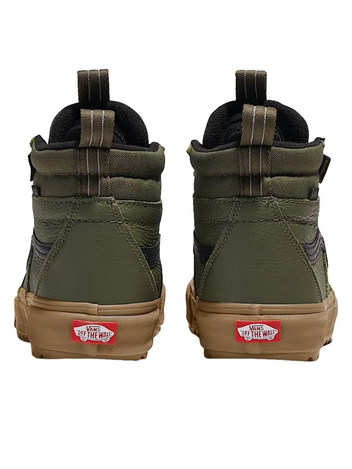 Vans Sk8-Hi Waterproof MTE 'Grape Leaf Green Gum' — изображение 4 из 4, зеленый/коричневый