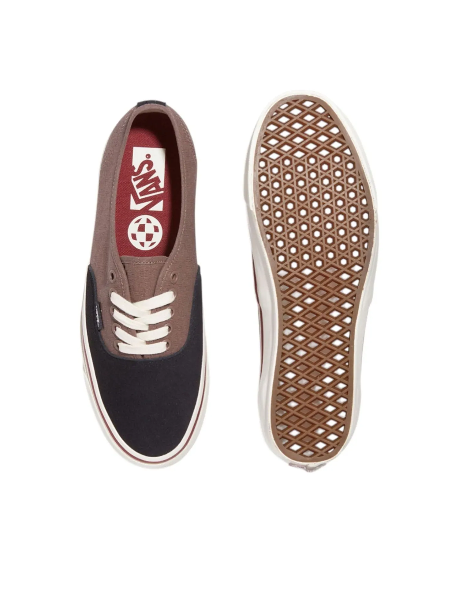 Кроссовки Vans MTE Authentic Reissue 44 'Washed Brown Black' — изображение 2 из 4, коричневый