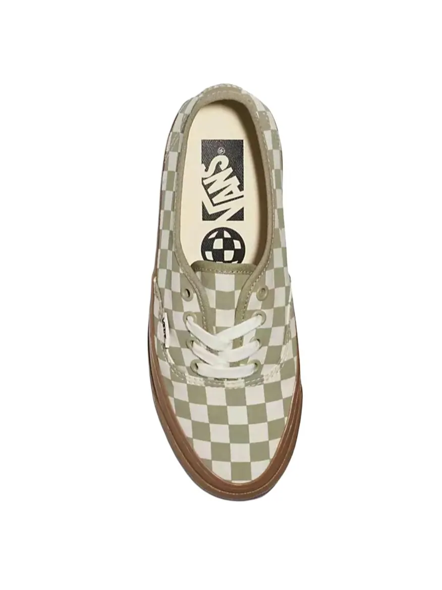 Кроссовки Vans Authentic Reissue 44 MTE 'Checkerboard - Sage' — изображение 4 из 5, зеленый