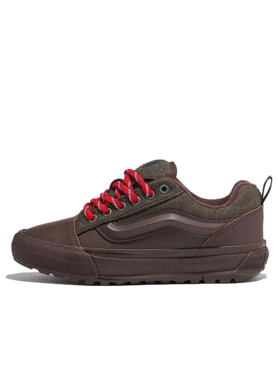 Кроссовки Vans Knu Skool Premium LX MTE-1 'Brown' — изображение 1 из 5, коричневый