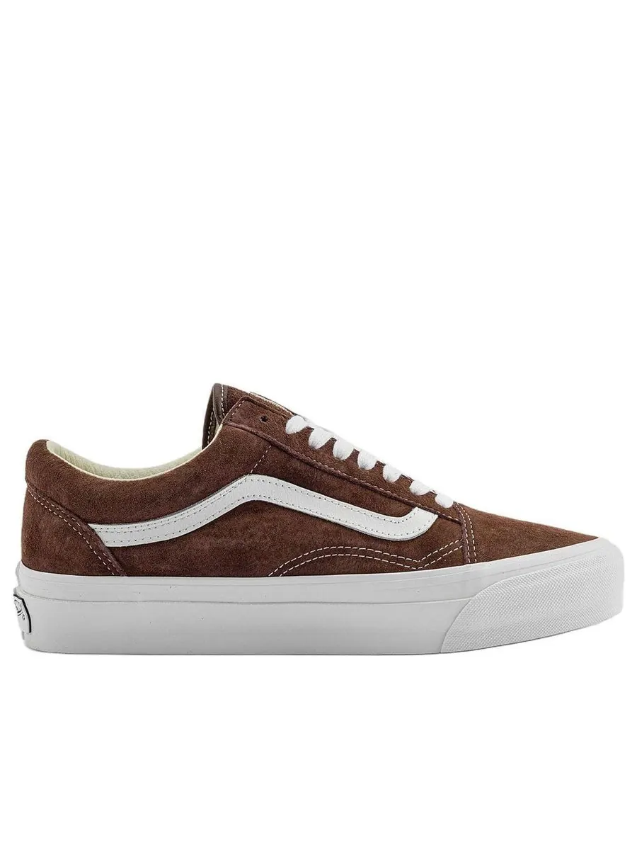 Кроссовки Vans Old Skool Premium LX 'Brown' — изображение 2 из 5, коричневый