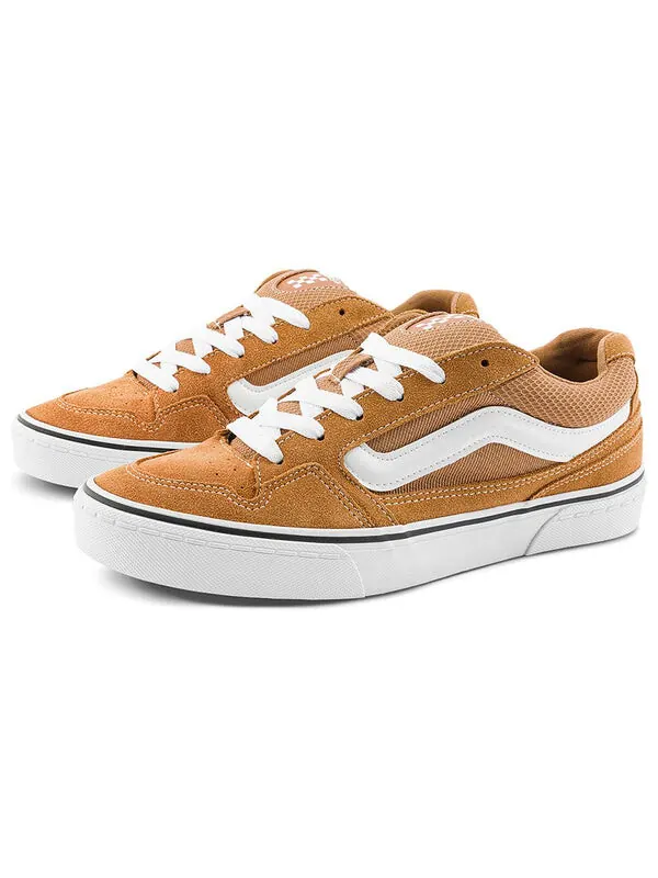 Кроссовки caldrone low 'brown' Vans — изображение 2 из 4, коричневый/белый