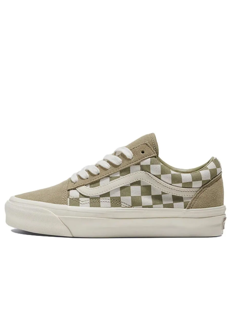 Кроссовки Vans MTE Old Skool Checkerboard 'Sage' — изображение 1 из 5, зеленый