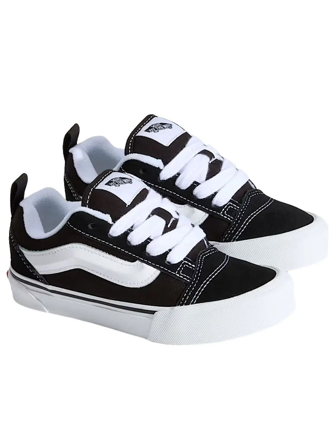 (P.S.) Vans Knu Skool 'Black True White' — изображение 2 из 4, черный/белый