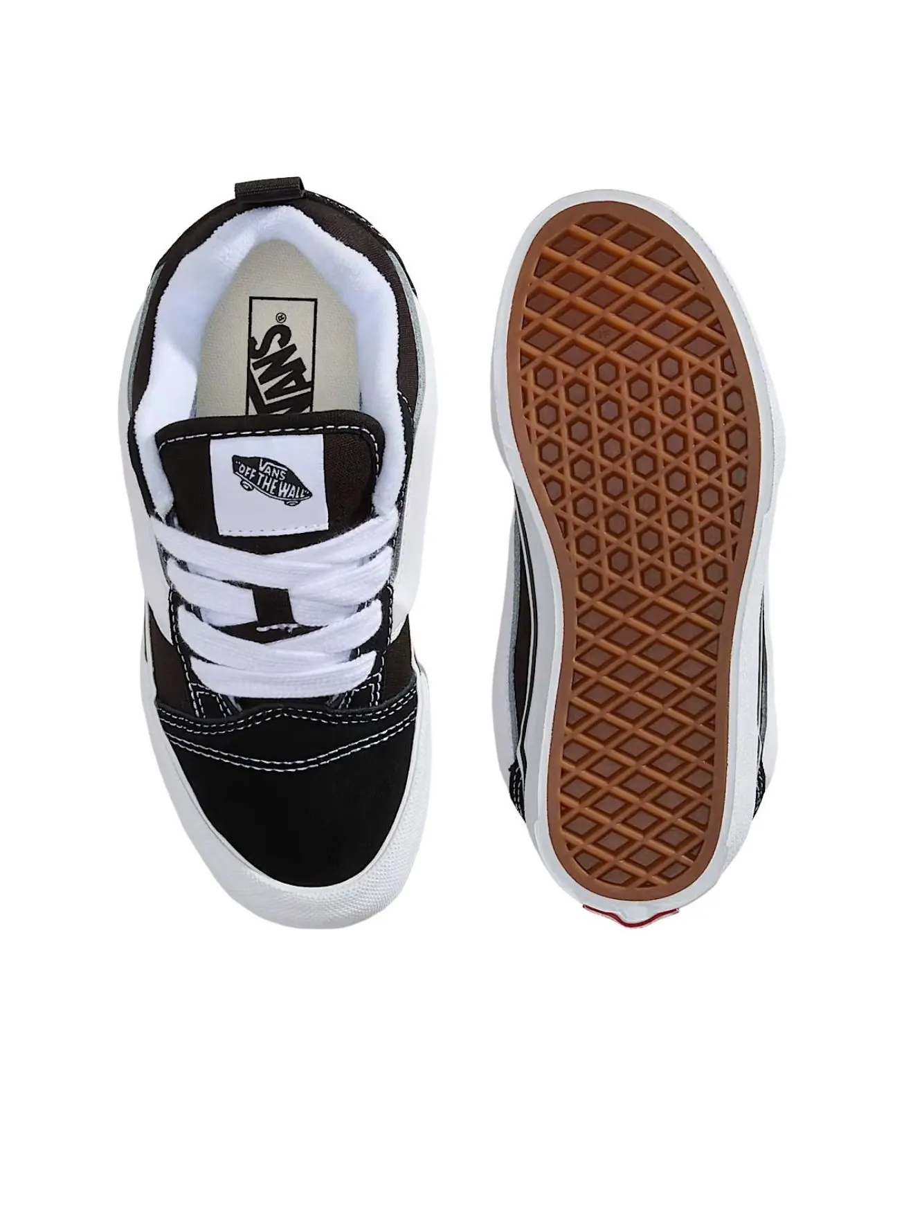 (P.S.) Vans Knu Skool 'Black True White' — изображение 3 из 4, черный/белый