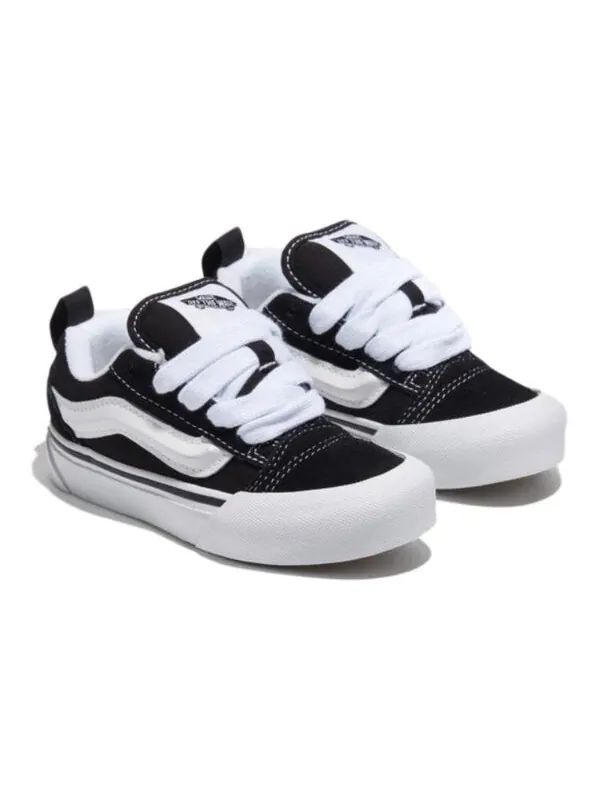 Кроссовки knu skool shoes 'black white' Vans — изображение 3 из 4, черный/белый