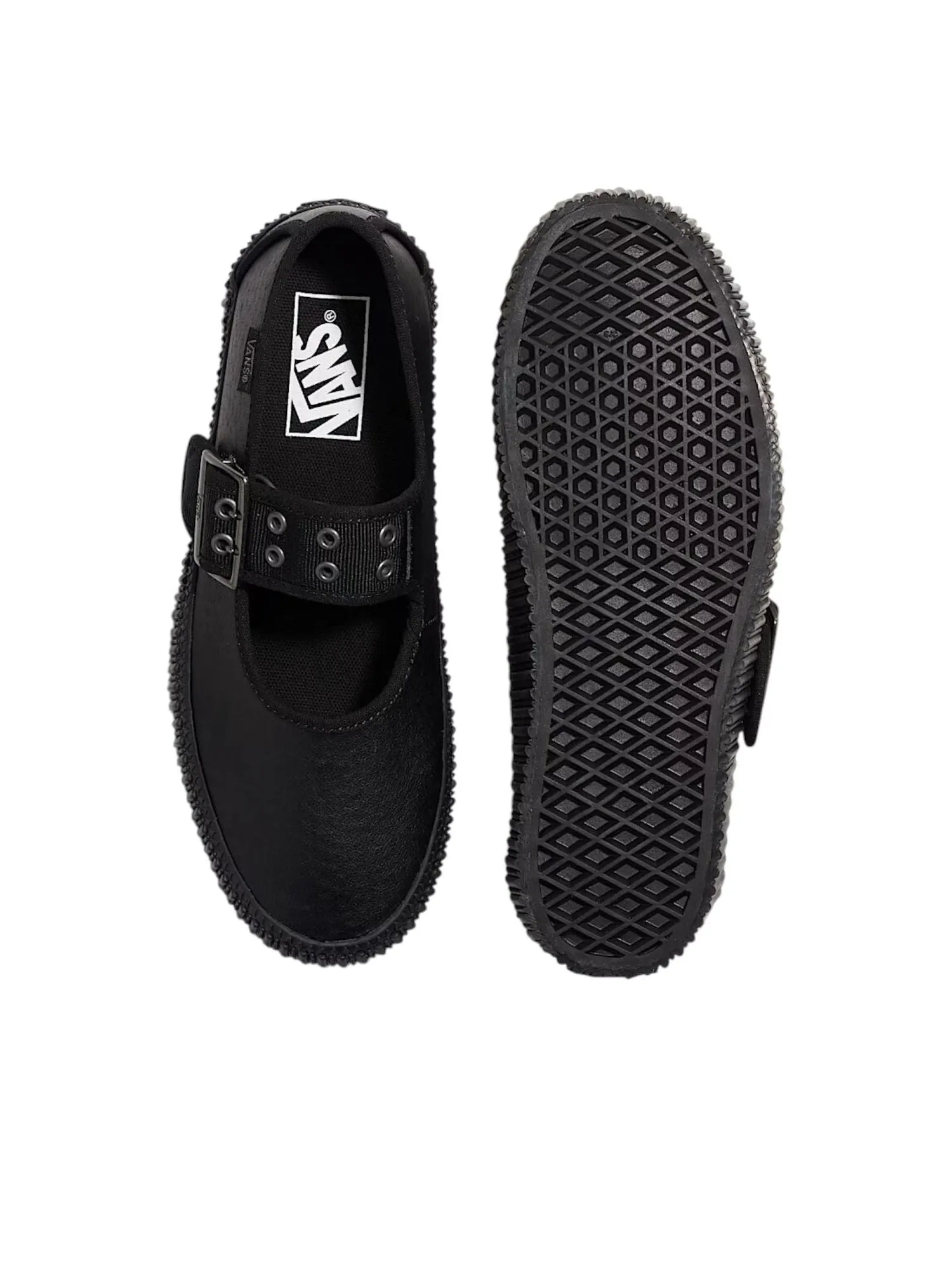 Кроссовки Vans Mary Jane Creeper 'Grunge Core Black' — изображение 3 из 4, черный
