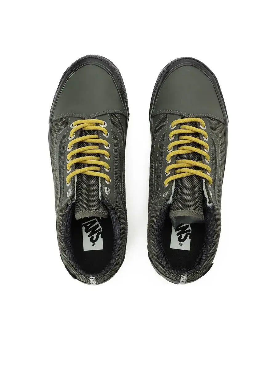 Кроссовки Vans Old Skool Premium Gore-Tex 'Dark Green' — изображение 4 из 5, зеленый