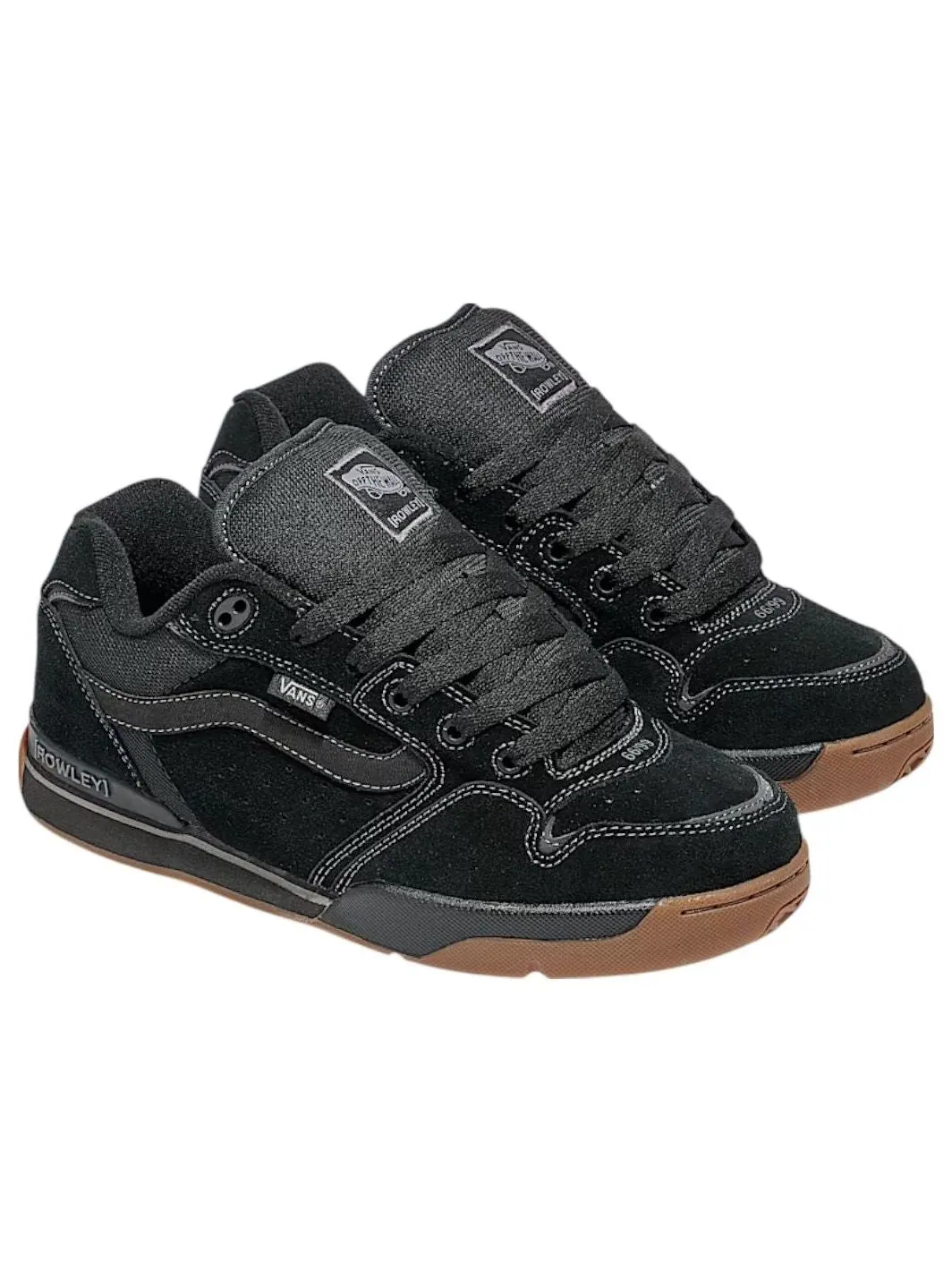 Кроссовки Vans Rowley XLT 'Blackout Gum' — изображение 2 из 3, черный
