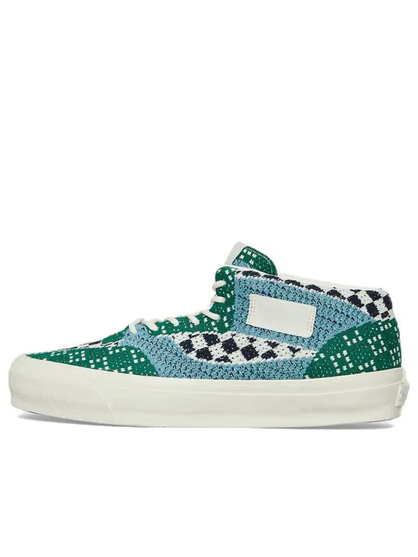 Кроссовки otw half cab reissue 33 'green engineered knit' Vans — изображение 1 из 4, зеленый
