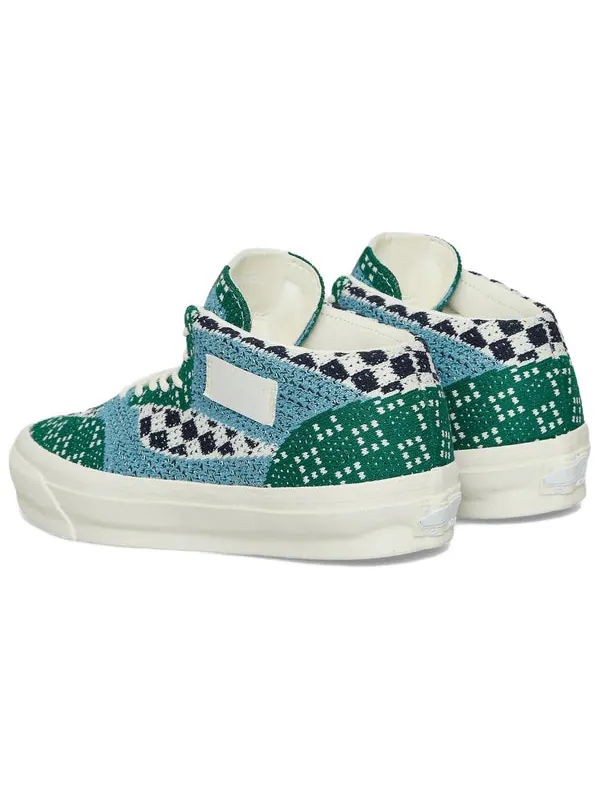 Кроссовки otw half cab reissue 33 'green engineered knit' Vans — изображение 4 из 4, зеленый