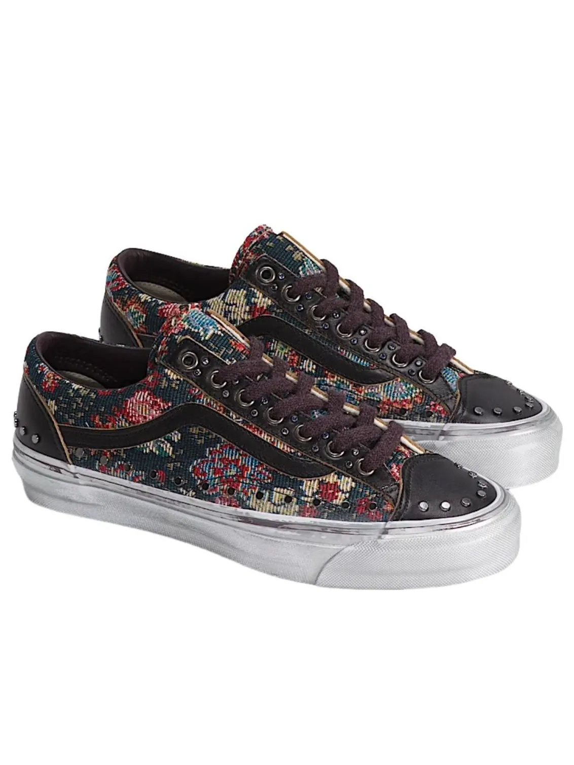Vans OTW Old Skool 36 Vibram 'Floral Rivets Black' — изображение 2 из 5, черный
