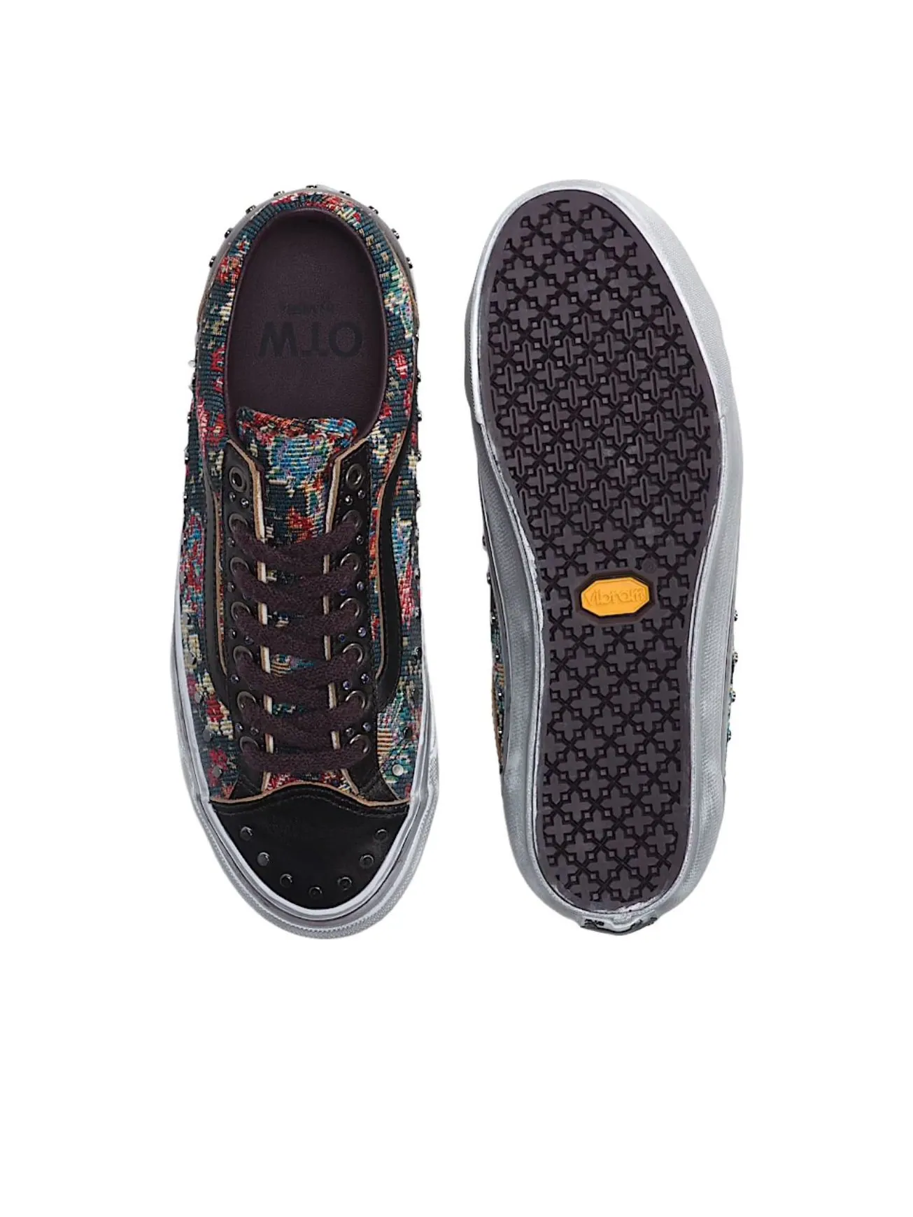 Vans OTW Old Skool 36 Vibram 'Floral Rivets Black' — изображение 3 из 5, черный
