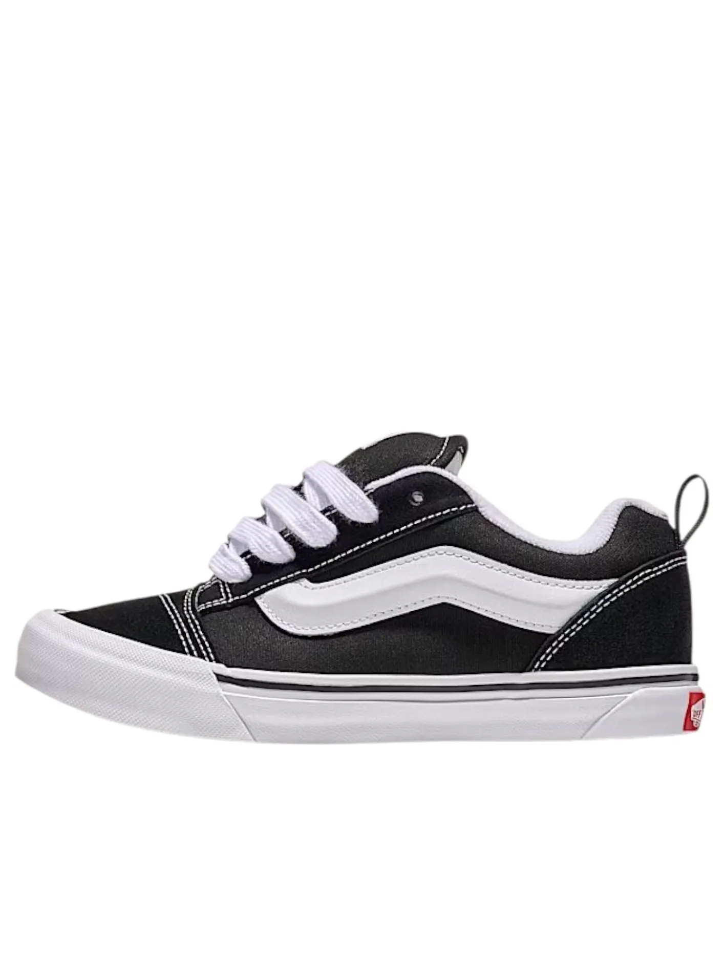 (GS) Vans Knu Skool 'Black White' — изображение 1 из 4, черный/белый