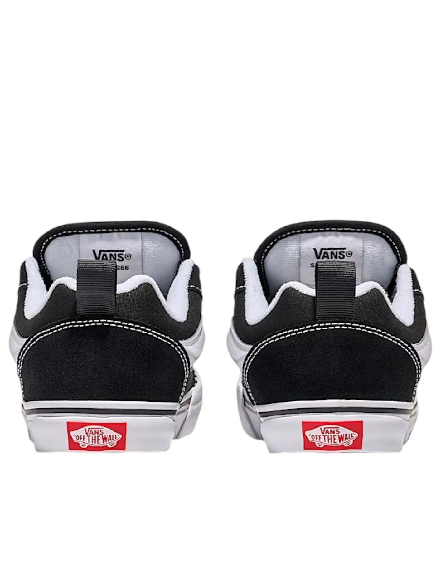 (GS) Vans Knu Skool 'Black White' — изображение 4 из 4, черный/белый