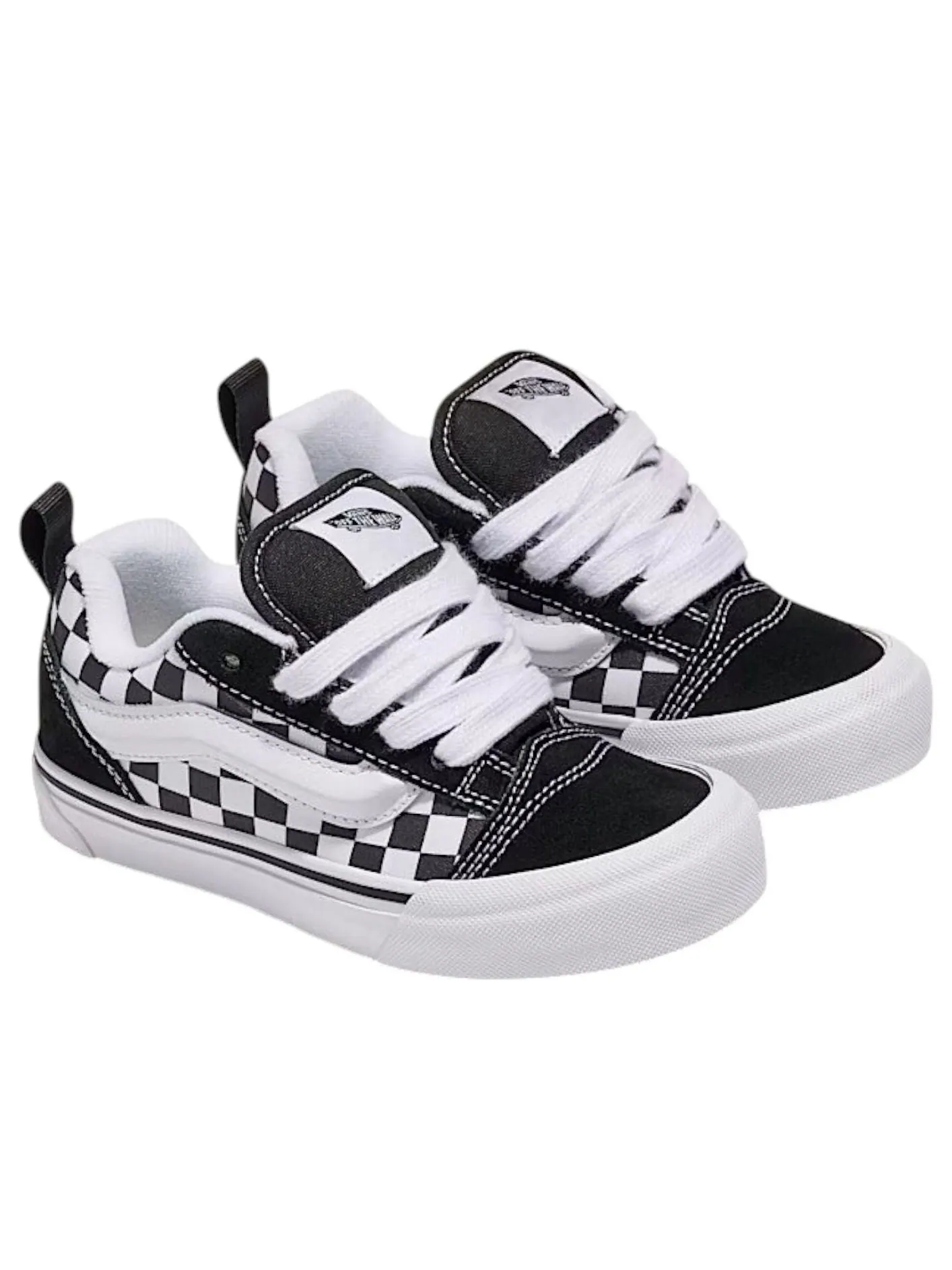 (GS) Vans Knu Skool 'Black White' — изображение 2 из 4, черный/белый