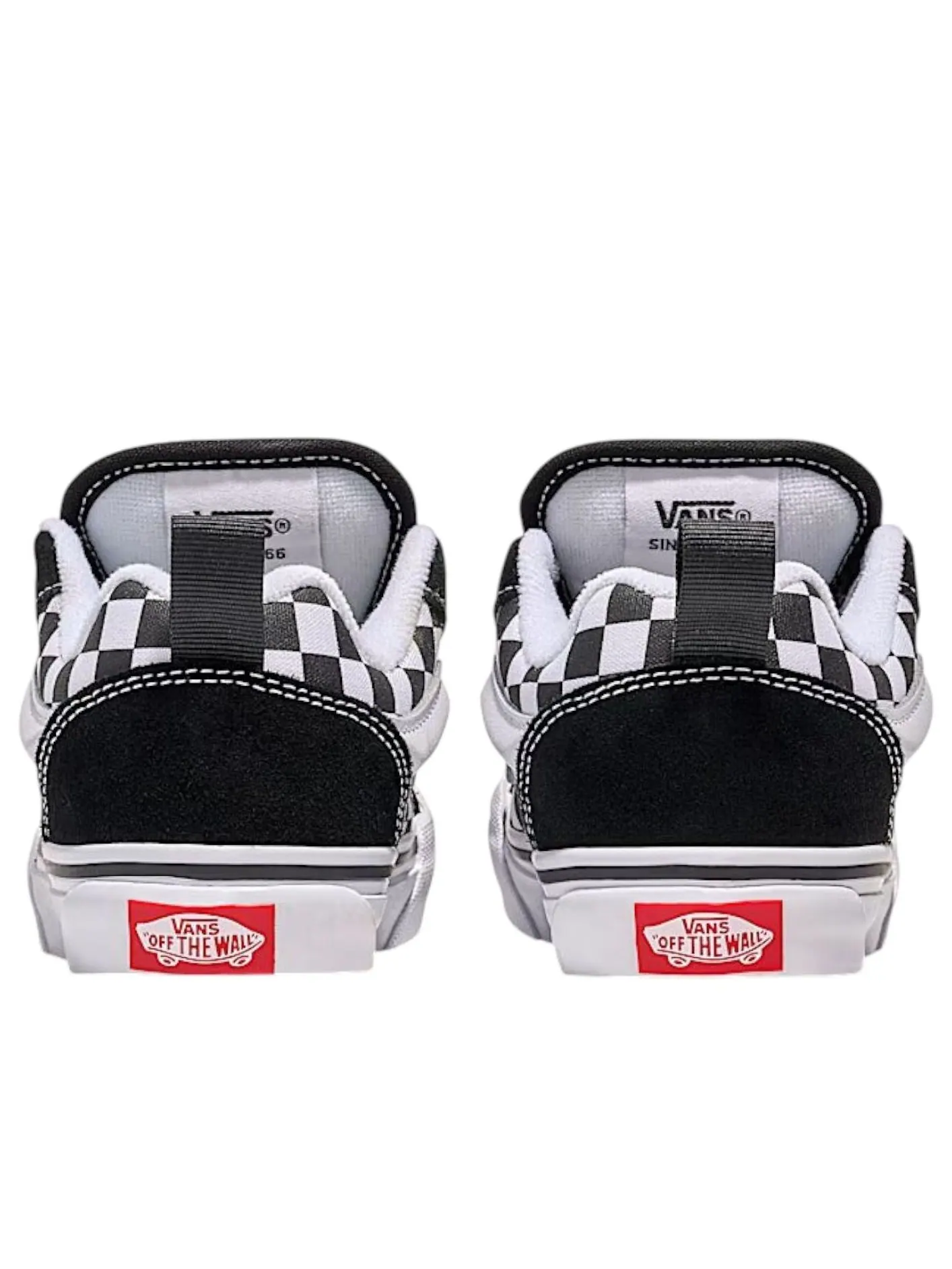 (GS) Vans Knu Skool 'Black White' — изображение 4 из 4, черный/белый
