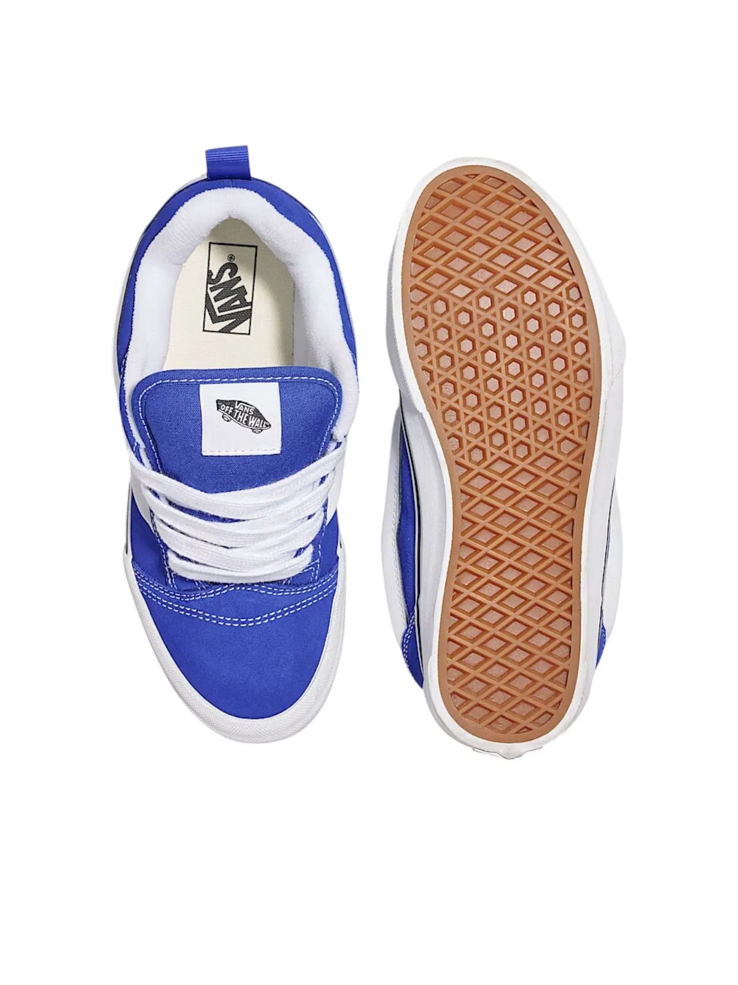 (GS) Vans Knu Skool 'Blue White' — изображение 3 из 4, черный/белый