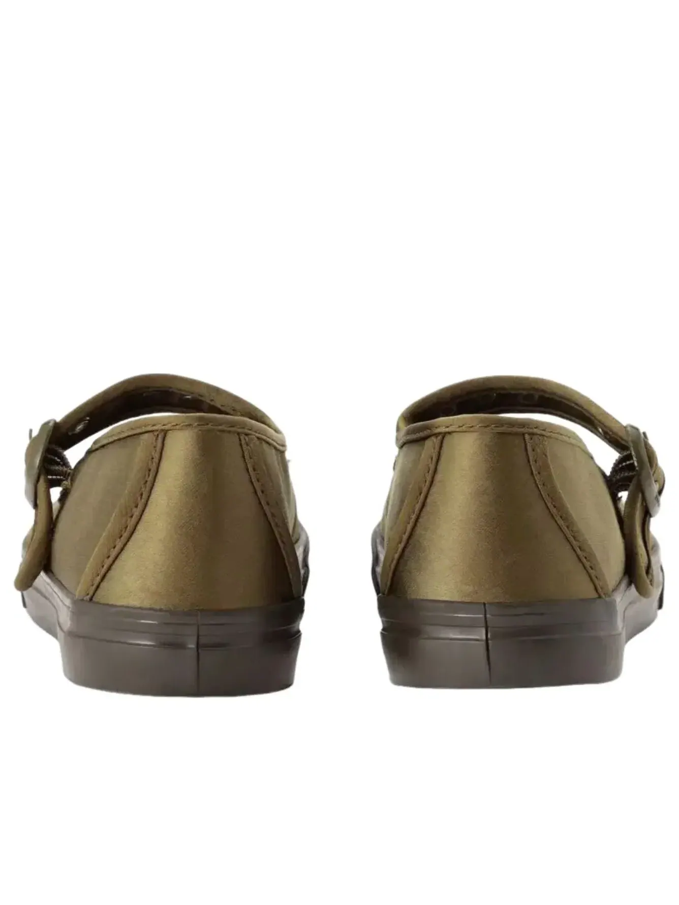 Туфли Vans Premium Mary Jane Lowpro 'Studs Olive' VN000D34DFQ — изображение 4 из 5, оливковый зеленый