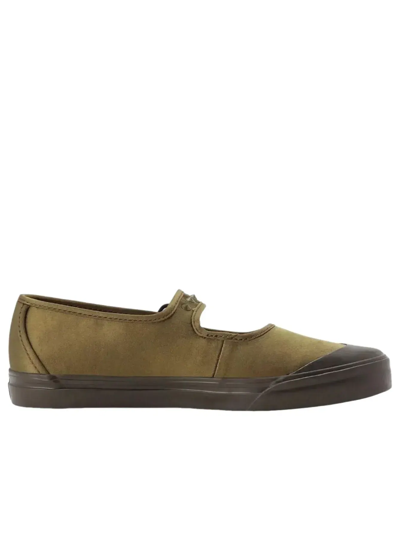 Туфли Vans Premium Mary Jane Lowpro 'Studs Olive' VN000D34DFQ — изображение 5 из 5, оливковый зеленый