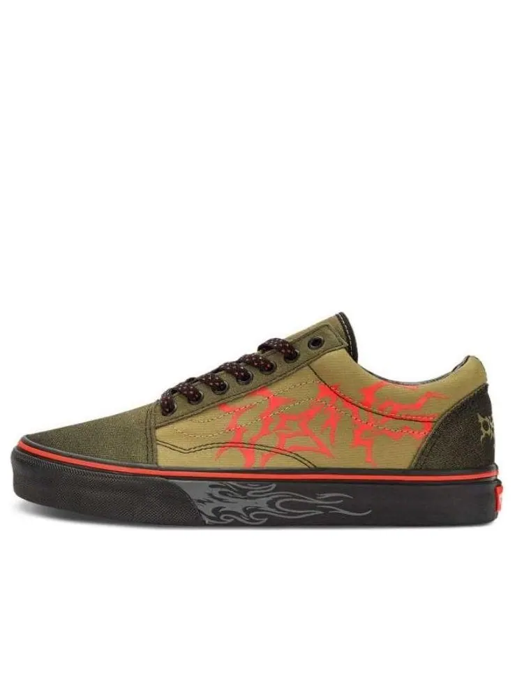 Кроссовки Vans OKEH x Old Skool 'Green Black' — изображение 1 из 2, зеленый