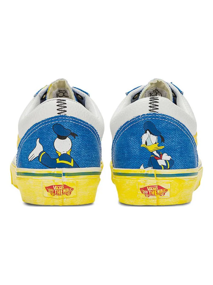 Кроссовки Vans Disney x Old Skool 'White Blue' — изображение 3 из 4, белый