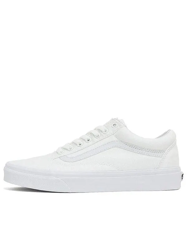Кроссовки old skool 'true white' Vans — изображение 1 из 4, белый