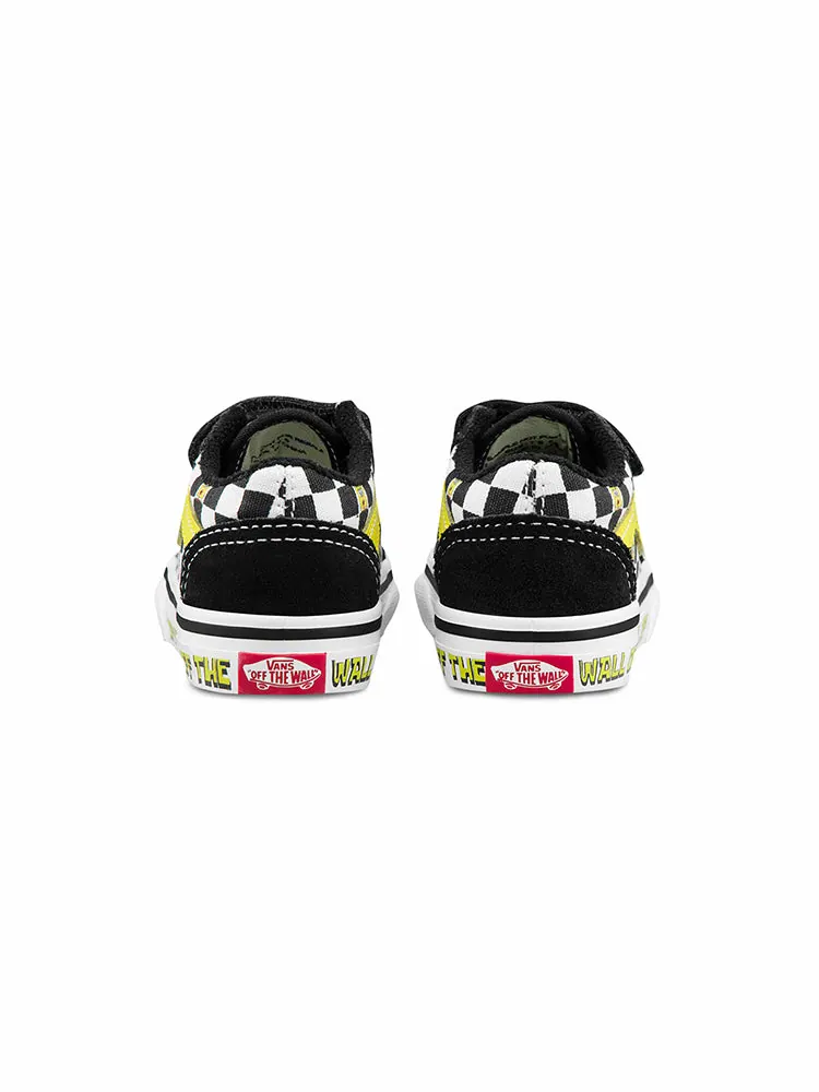 Кеды (TD) Vans SpongeBob SquarePants x Old Skool Velcro 'Off The Wall' — изображение 4 из 4, черный