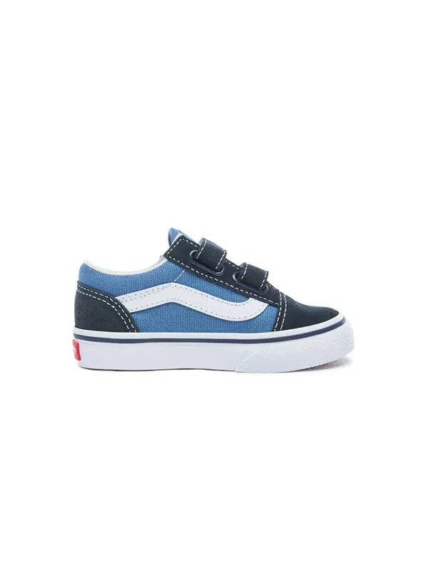 Кроссовки old skool v toddler 'navy' Vans — изображение 2 из 4, синий