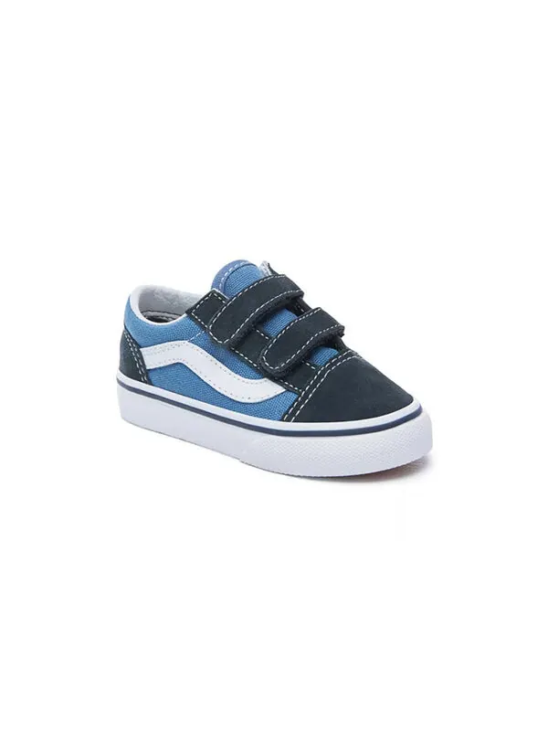 Кроссовки old skool v toddler 'navy' Vans — изображение 3 из 4, синий