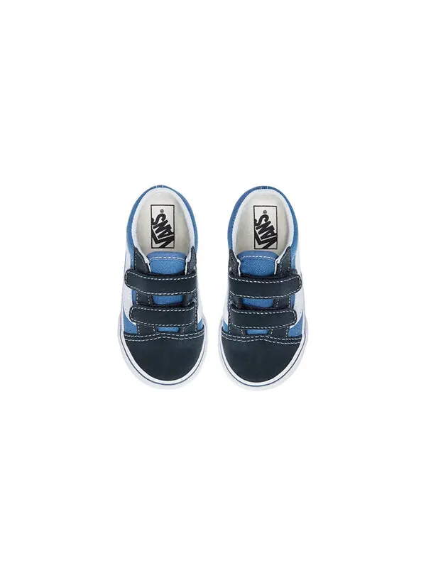 Кроссовки old skool v toddler 'navy' Vans — изображение 4 из 4, синий