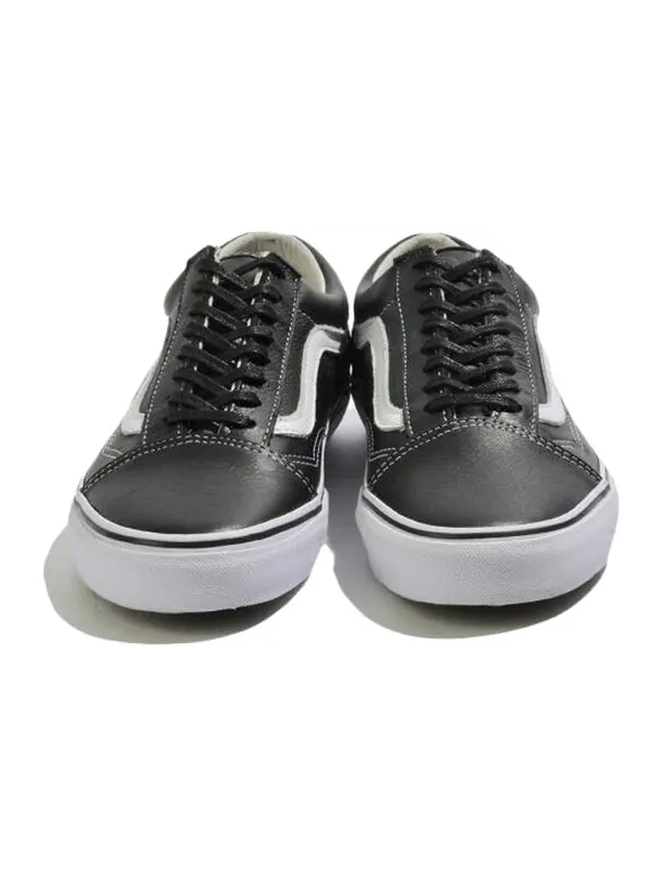 Кроссовки vault old skool vlt lx leather black/white Vans — изображение 4 из 4, черный/белый