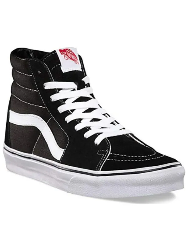 Кроссовки sk8 hi-top trainers 'black' Vans — изображение 3 из 4, черный/черный/белый