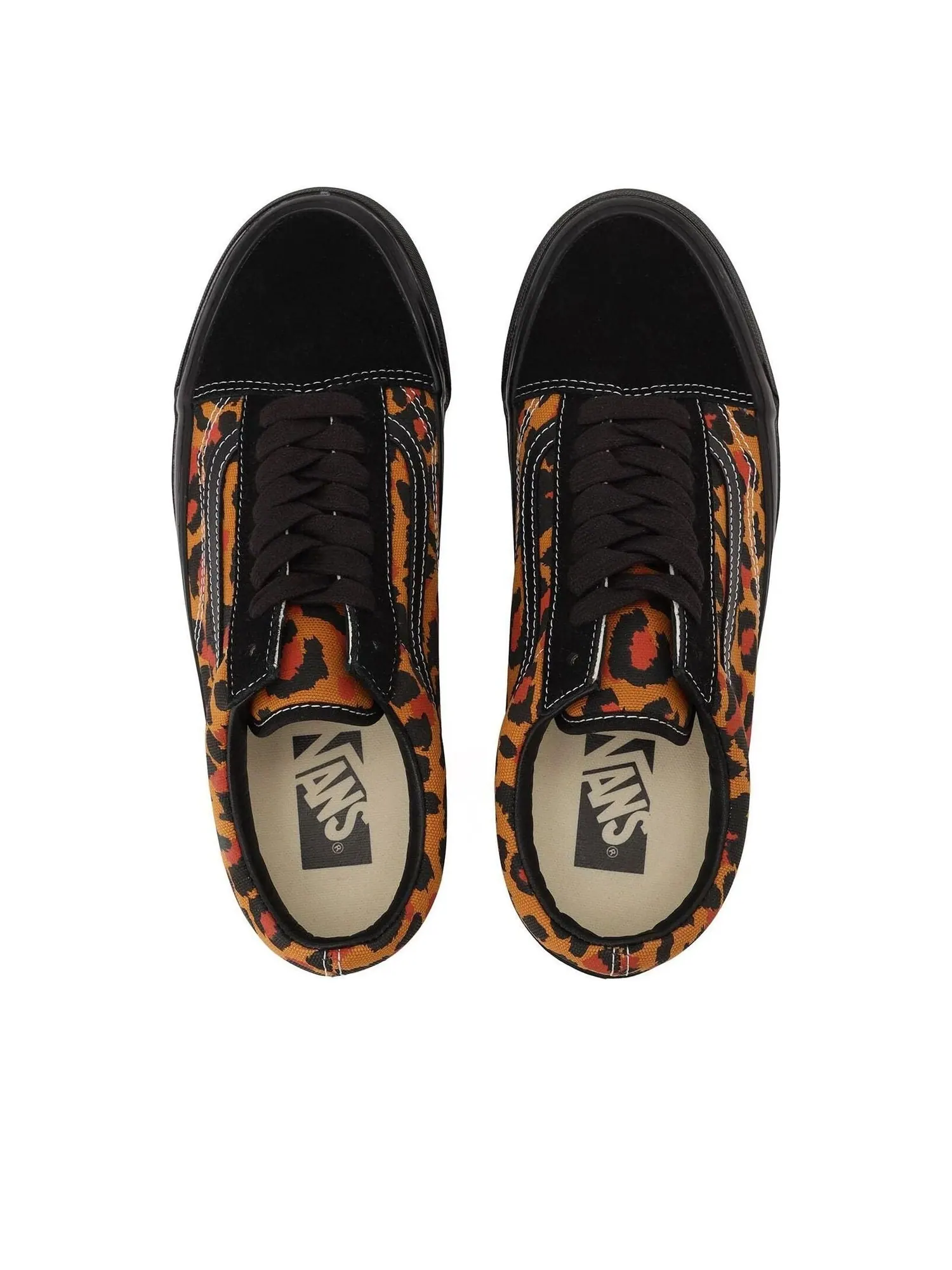 Vans Old Skool 36 LX 'Punk Capsule Orange Leopard' — изображение 3 из 6, оранжевый/черный