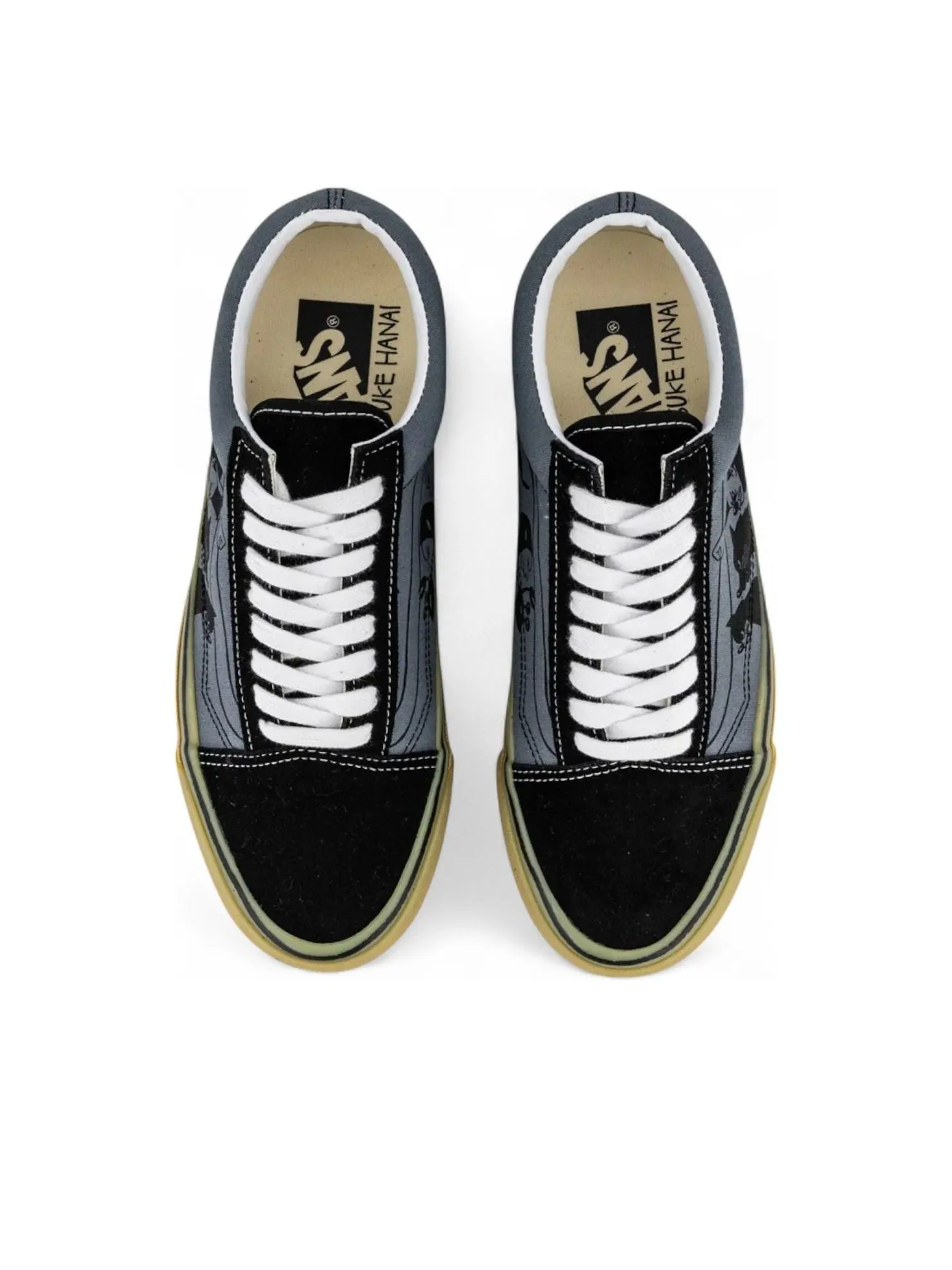 Vans x Yusuke Hanai Old Skool LX 'Black Grey Gum' — изображение 3 из 5, черный/серый