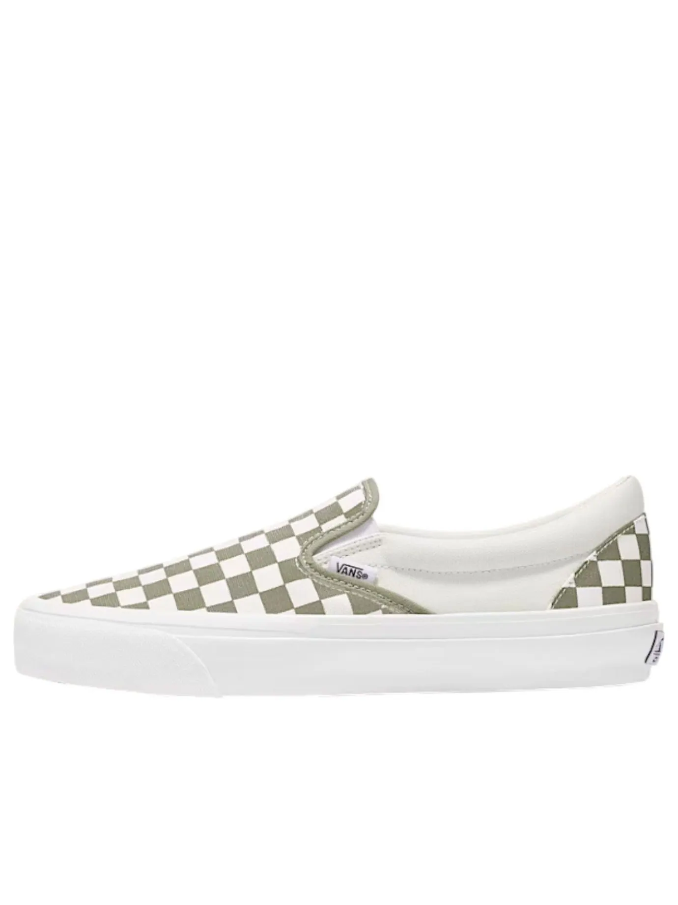 Vans Classic Slip-On 98 LX Checkerboard 'Eucalyptus' — изображение 1 из 5, серый/белый