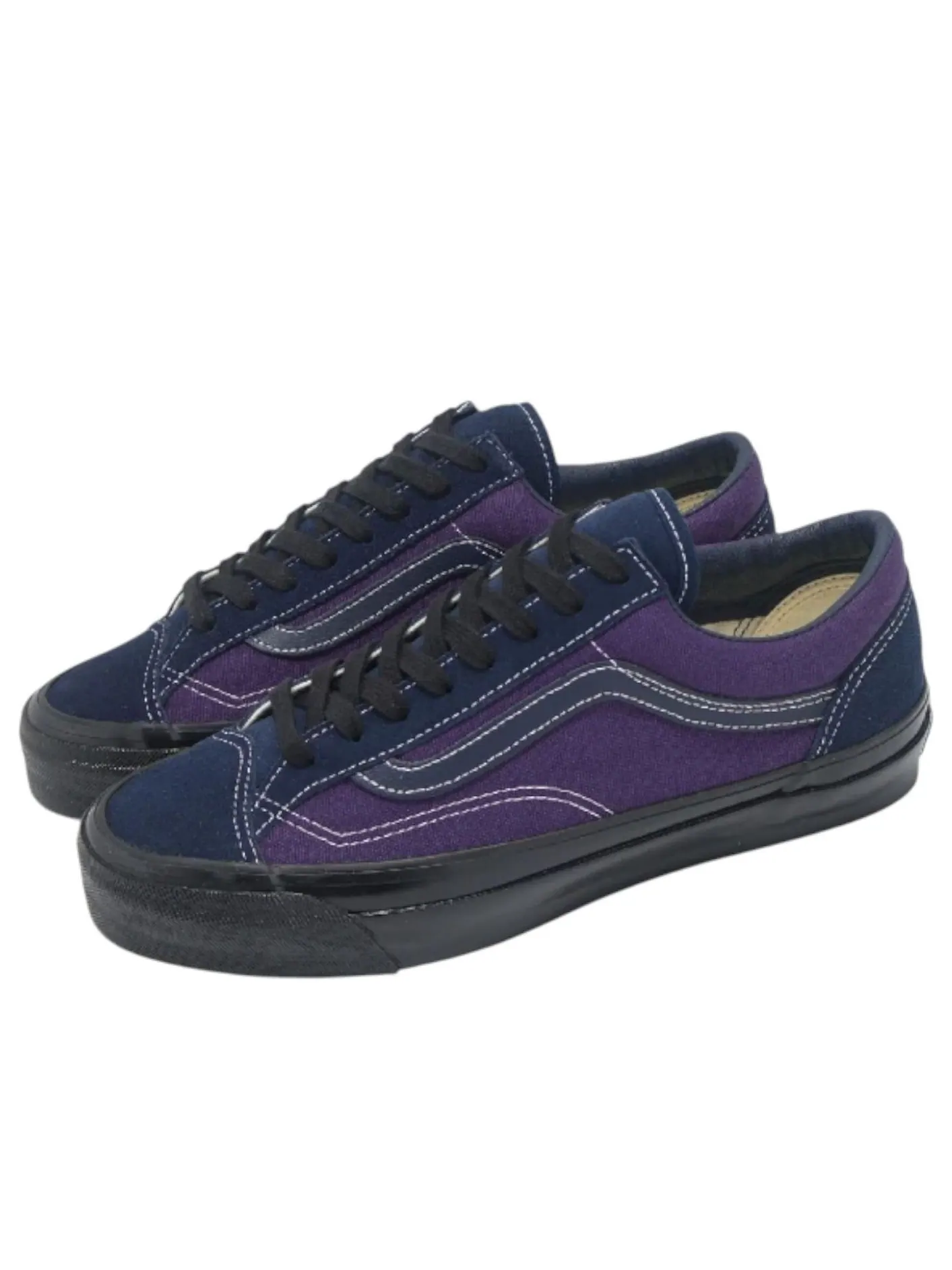Vans Old Skool Premium 'Dress Blues Gothic Grape Purple' — изображение 2 из 4, фиолетовый