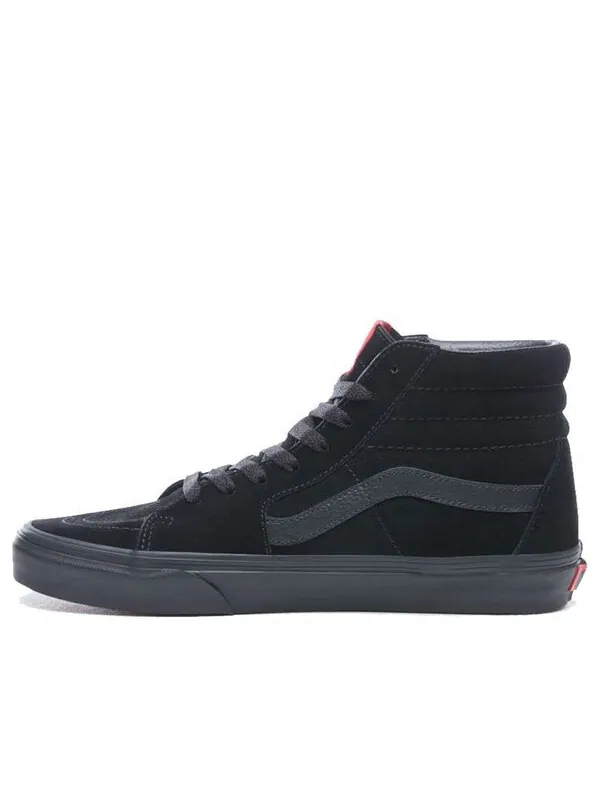 Кроссовки sk8-hi 'black suede' Vans — изображение 1 из 4, черный