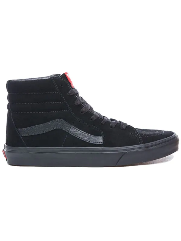 Кроссовки sk8-hi 'black suede' Vans — изображение 2 из 4, черный