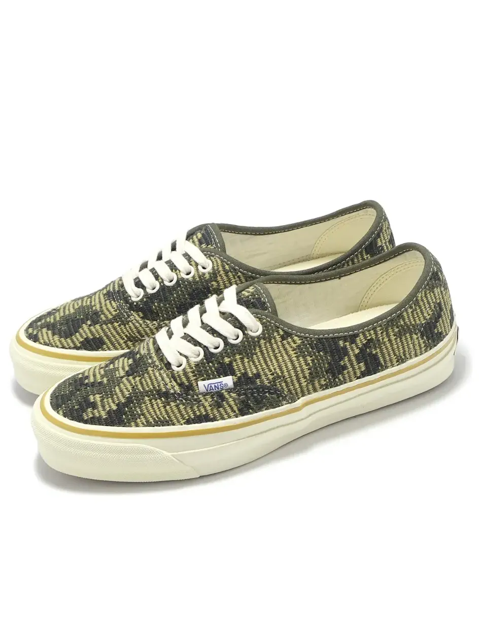 Кроссовки Vans Lx Authentic 44 'Green' — изображение 2 из 4, оливковый зеленый