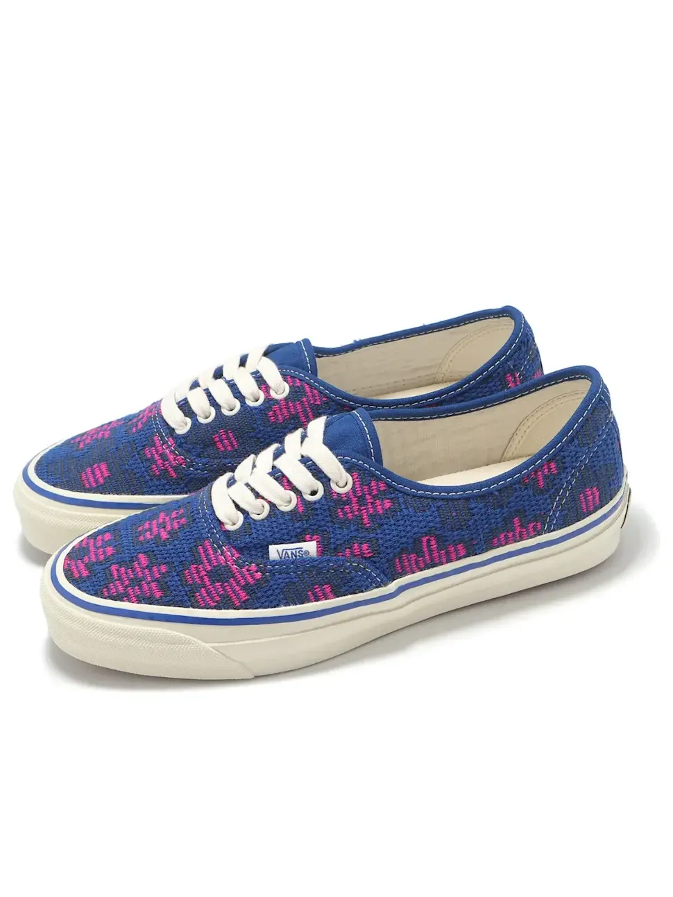 Кроссовки Vans Lx Authentic 44 'Blue Pink' — изображение 2 из 5, синий