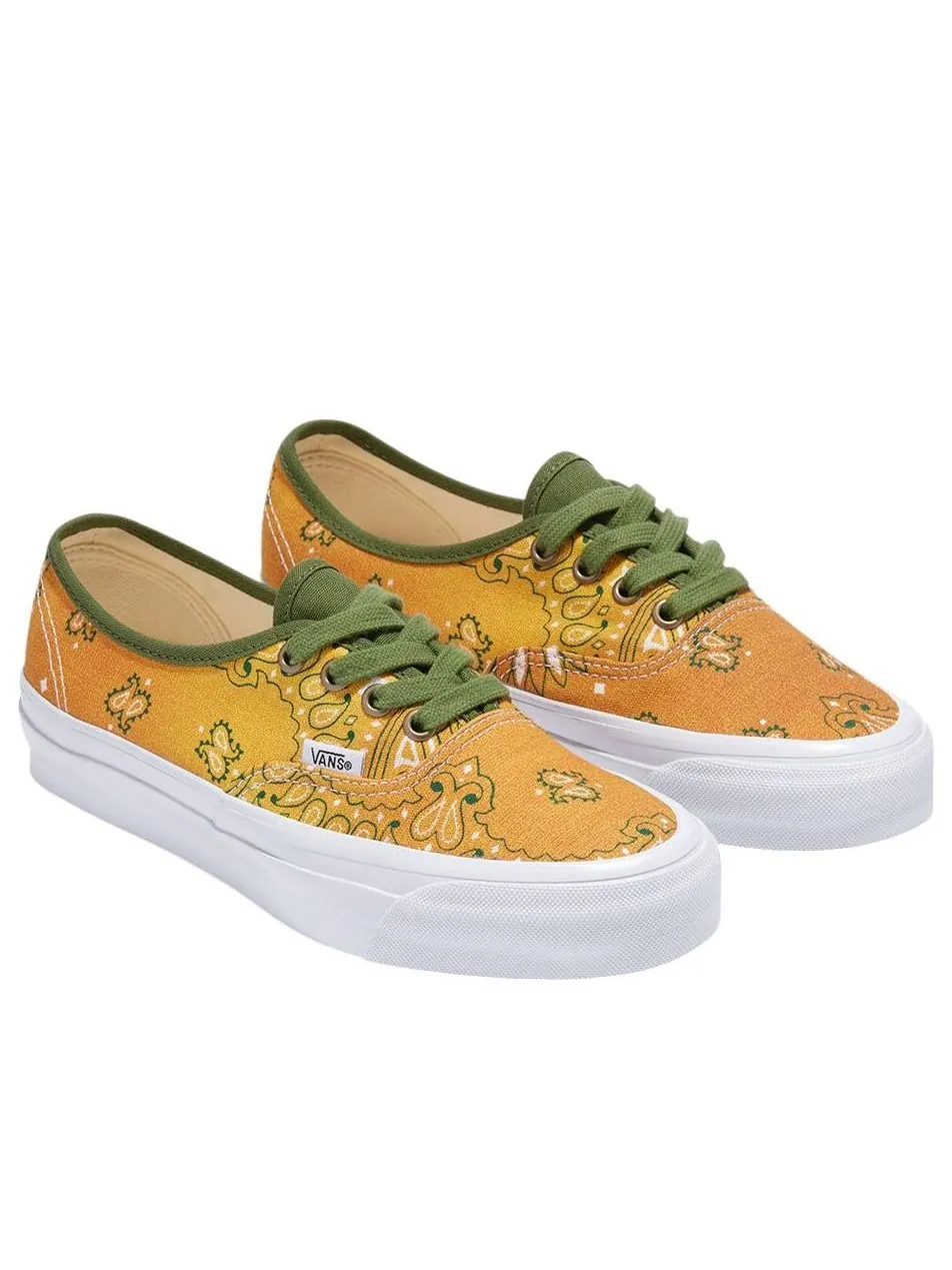 Кроссовки Vans Premium LX Authentic 44 'Yellow' — изображение 2 из 4, желтый