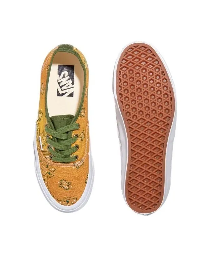 Кроссовки Vans Premium LX Authentic 44 'Yellow' — изображение 3 из 4, желтый