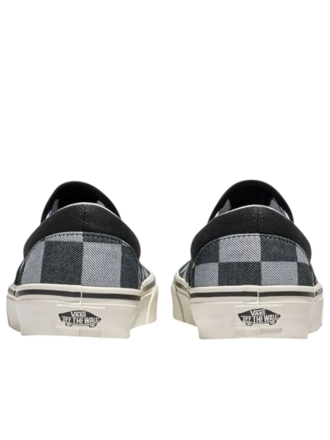 Vans Classic Slip-On 'Black Grey' — изображение 3 из 3, черный/серый
