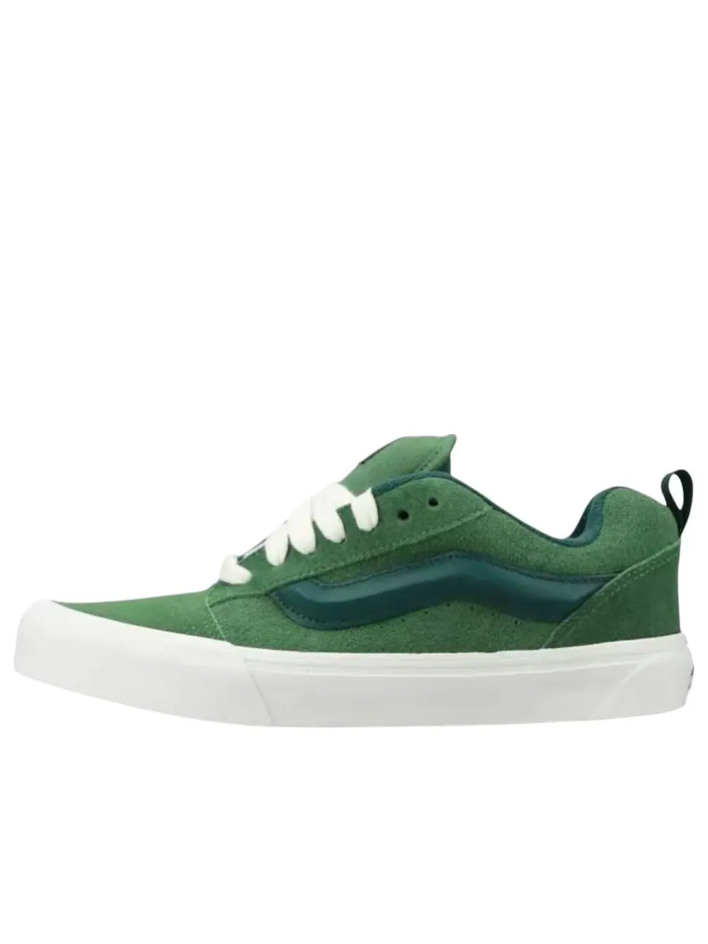 Кроссовки Vans Knu Skool 'Suede - Green' — изображение 1 из 3, зеленый