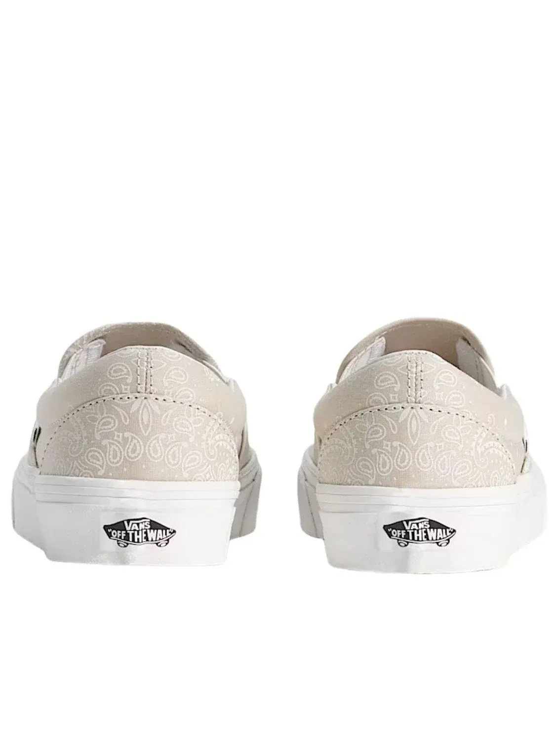 Слипоны Vans Classic Slip-On 'Oatmeal Beige White' VN000D6YOTM — изображение 3 из 4, бежевый
