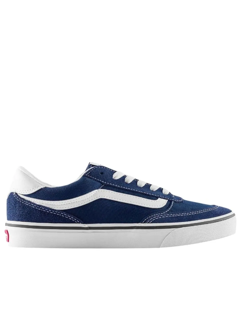 Кроссовки Vans Brooklyn LS 'Navy White' — изображение 3 из 4, темно-синий