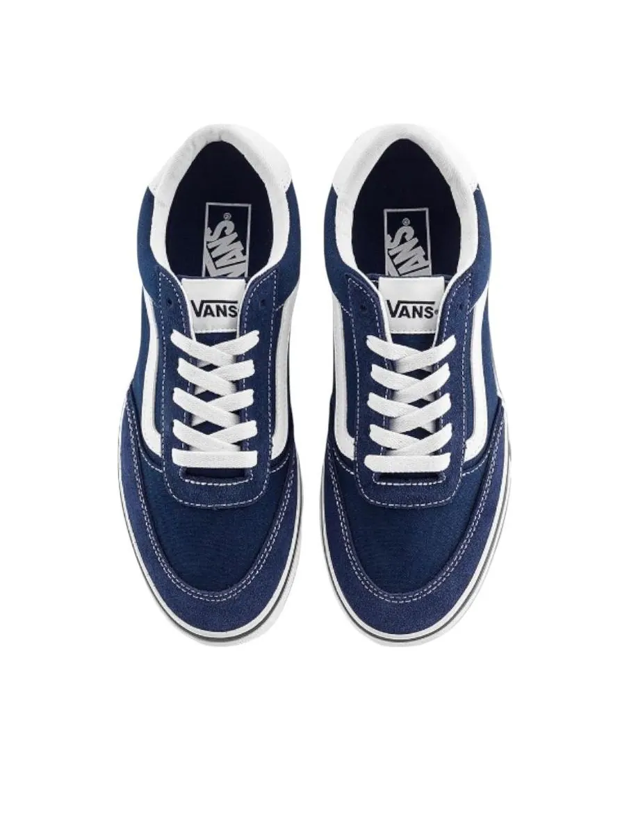 Кроссовки Vans Brooklyn LS 'Navy White' — изображение 4 из 4, темно-синий