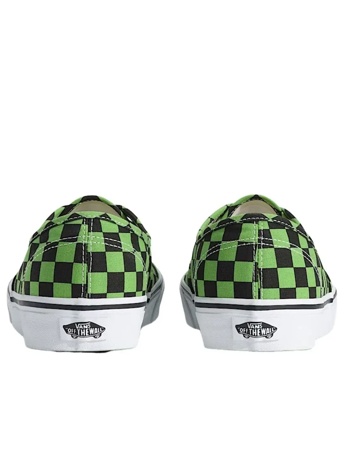 Кроссовки Vans Authentic Checkerboard 'Green Black' VN000D7Y203 — изображение 4 из 4, зеленый